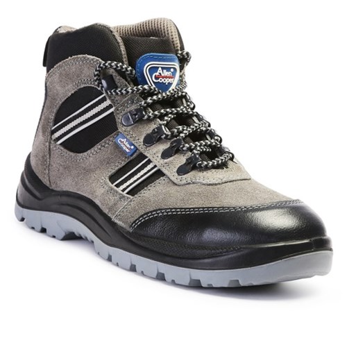 Allen Cooper Buff Suede Safety Shoes, AC 1157