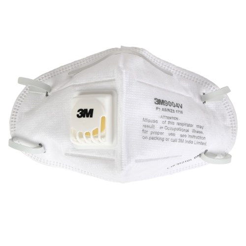 3M 9004V Valved Dust Mist Respirator, Pack of 25