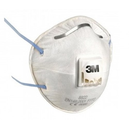 3M 8822 P2 Valved Particulate Respirator